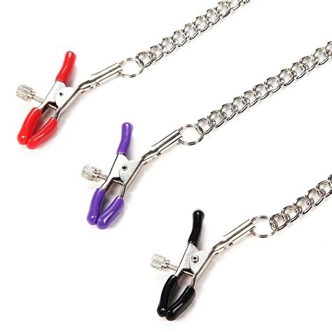 lesbian nipple clamps